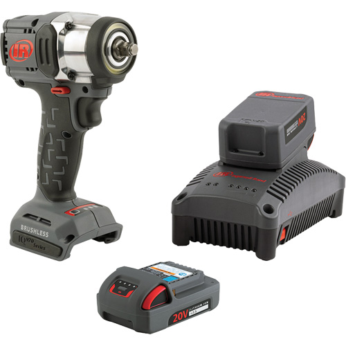 Compact Cordless Impact Driver Kit, 20 V, 3/8" Socket Distribution Industrielle GC