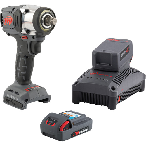 Ensemble de cl&eacute; &agrave; chocs compact sans fil, 20 V, Mandrin 1/2" Distribution Industrielle GC