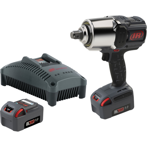 Ensemble de cl&eacute; &agrave; chocs sans fil avec traverse pour anneau de friction, 20 V, Mandrin 3/4" Distribution Industrielle GC