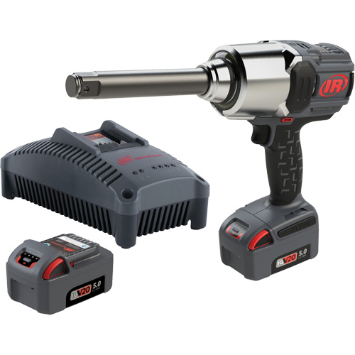Ensemble de cl&eacute; &agrave; chocs sans fil avec traverse pour anneau de friction, 20 V, Mandrin 1" Distribution Industrielle GC