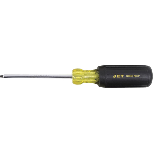 JKSR-2 Square Screwdriver, #2 Tip, Round, 4" L, Cushion Grip Handle Distribution Industrielle GC