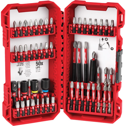 54 Piece Shockwave Impact Duty Driver Bit Set Distribution Industrielle GC