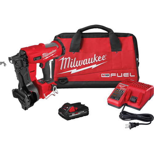 M18 FUEL Coil Roofing Nailer Kit, 18 V, Lithium-Ion Distribution Industrielle GC