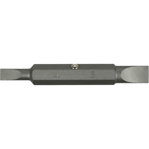 Screwdriver Bit, Slot, 4 mm/6 mm Distribution Industrielle GC