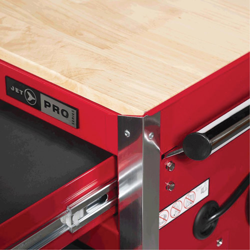 PRC4211 Armoire roulante de s&eacute;rie Pro, 11 tiroirs, 42" la x 18" p x Rouge Distribution Industrielle GC