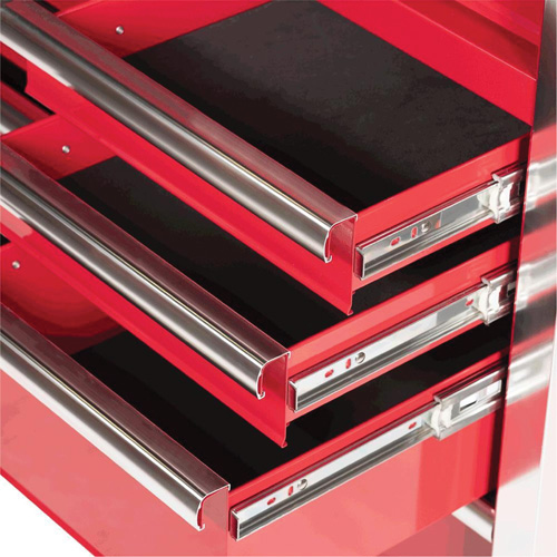PRC4211 Armoire roulante de s&eacute;rie Pro, 11 tiroirs, 42" la x 18" p x Rouge Distribution Industrielle GC