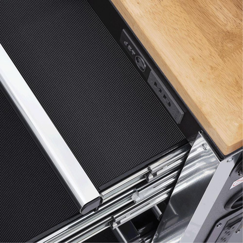 HDRC5212 HD Series Roller Cabinet, 12 Drawers, 51-1/4" W x 21" D x 40-3/10" H, Black Distribution Industrielle GC
