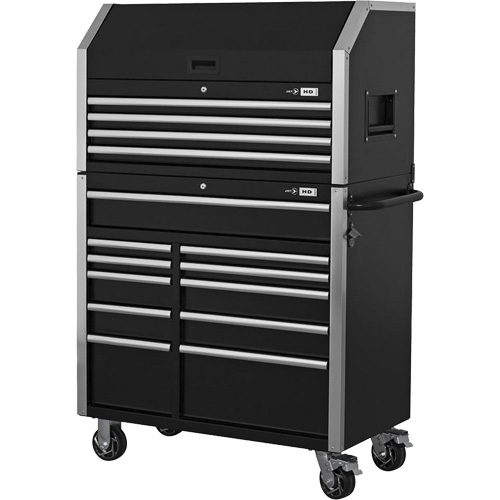 HDCC-4115 Combo boîte &agrave; outils s&eacute;rie HD, 21-1/2" P x 44-1/5" la x 63-3/10" h, Noir Distribution Industrielle GC