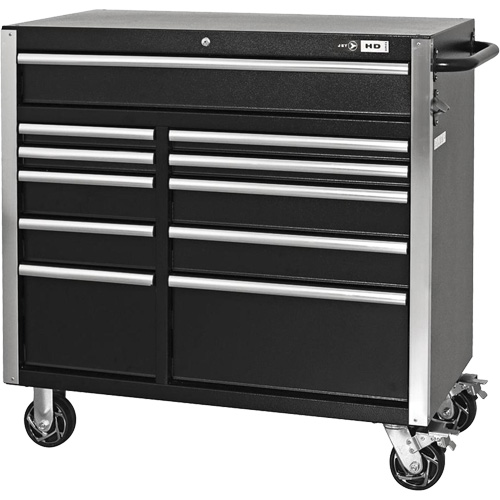 HDCC-4115 Combo boîte &agrave; outils s&eacute;rie HD, 21-1/2" P x 44-1/5" la x 63-3/10" h, Noir Distribution Industrielle GC
