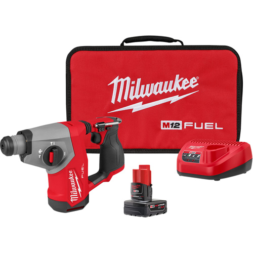Marteau rotatif M12 FUEL 5/8” SDS Plus, 12 V, 5/8", 1214 tr/min Distribution Industrielle GC