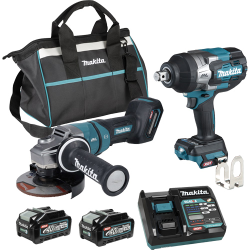 Ensemble 2 outils &agrave; moteur sans balai XGT, Lithium-ion, 40 V Distribution Industrielle GC
