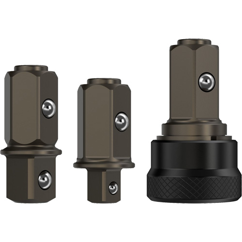 Jeu de carr&eacute;s d'entraînement de rechange de 1/4" et 3/8"pour cl&eacute; &agrave; cliquet &agrave; t&ecirc;te scell&eacute; DCF500 Distribution Industrielle GC