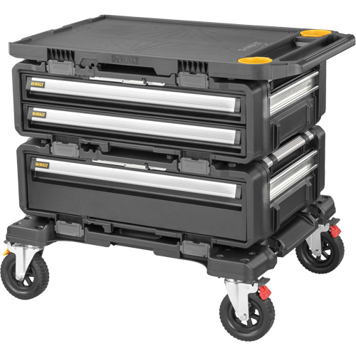 TOUGHSYSTEM&reg; 2.0 DXL 4-in-1 Modular Workstation, 34" x 25-4/5" x 30", Black/Yellow Distribution Industrielle GC