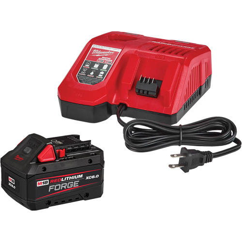 Ensemble de batterie de d&eacute;marrage M18 Redlithium Forge XC8.0, 18 V, Lithium-ion Distribution Industrielle GC