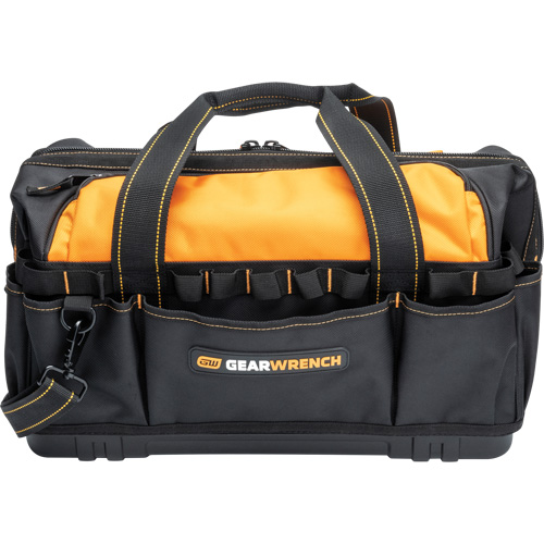 Professional 20" Tool Bag, Nylon, 33 Pockets, Black/Orange Distribution Industrielle GC