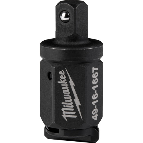 Adaptateur d'enclume pour cl&eacute; &agrave; rochet polygonale INSIDER, Prise 1/4", Douille 1/4", 0,55" lo, Sph&eacute;rique Distribution Industrielle GC
