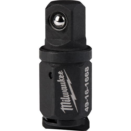 Adaptateur d'enclume pour cl&eacute; &agrave; rochet polygonale INSIDER, Prise 3/8", Douille 3/8", 0,63" lo, Sph&eacute;rique Distribution Industrielle GC