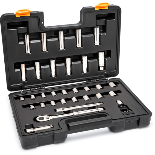 3/8” Drive 72-Tooth, 12-Point Drive Mechanics Tool Set Distribution Industrielle GC