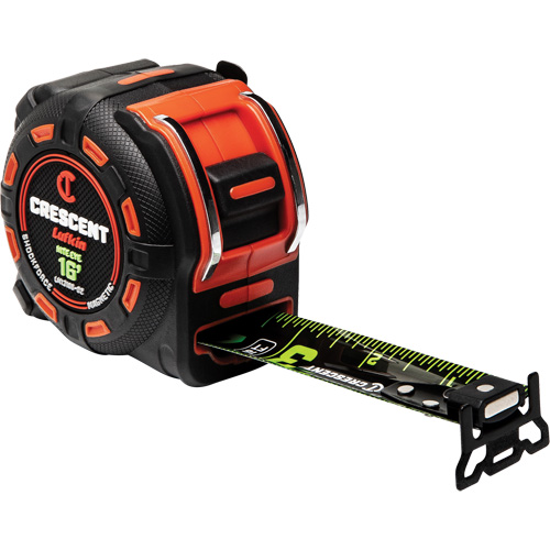 Ruban &agrave; mesurer magn&eacute;tique Shockforce NITE EYE, 1-1/4" x 16', Marques de goujon SAE Distribution Industrielle GC