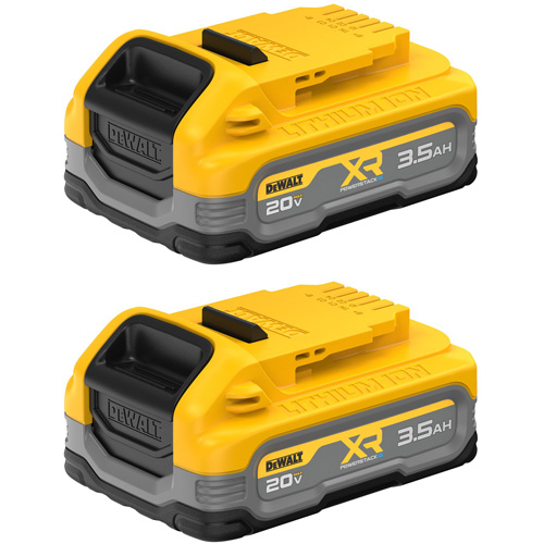 Ensemble de deux bloc-piles POWERSTACK XR , Lithium-ion, 20 V, 3.5 Ah Distribution Industrielle GC