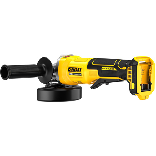 Meuleuse sans fil, sans balai &agrave; interrupteur &agrave; palette (outil seulement), Roue de 4-1/2", 20 V Distribution Industrielle GC
