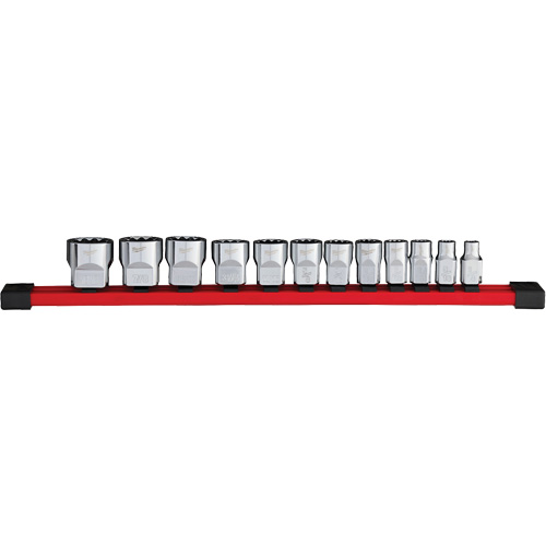 Jeu de douilles SAE &agrave; 12 pans, 12 Mcx, Prise de 3/8" Distribution Industrielle GC