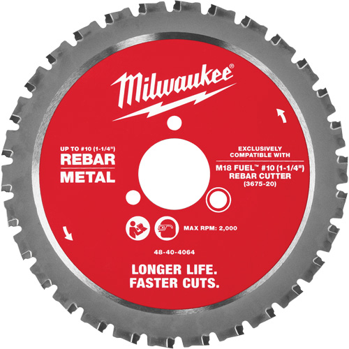 #10 (1-1/4”) Rebar Cutting Blade, 1-1/4" Distribution Industrielle GC