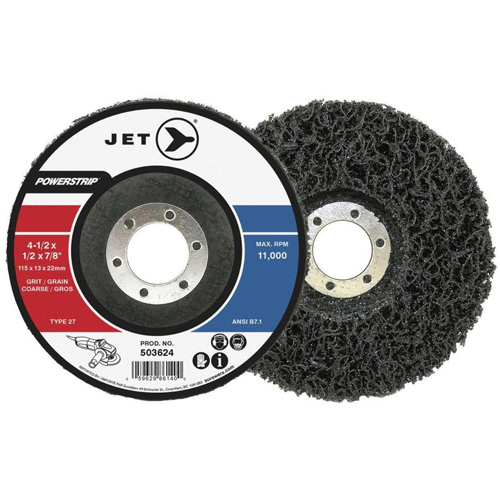 POWERSTRIP XCL Surface Preparation Depressed Centre Wheel, 4-1/2" Dia. Distribution Industrielle GC
