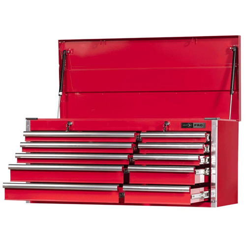 Coffre pour m&eacute;canicien de s&eacute;rie Pro PCM4210 , 40-3/10" la, 10 tiroirs, Rouge Distribution Industrielle GC