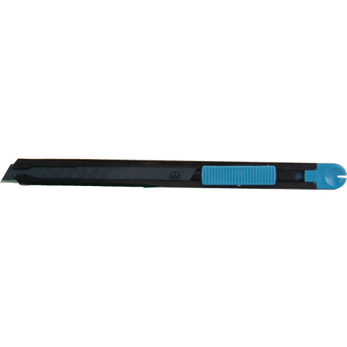 9mm Standard-Duty Knife, Stainless Steel, Plastic Handle Distribution Industrielle GC