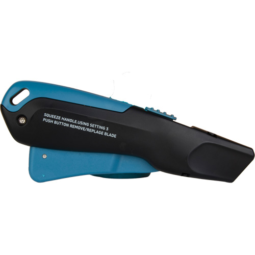 Retractable Safety Knife , Stainless Steel, Heavy-Duty, Plastic/Aluminum Handle Distribution Industrielle GC