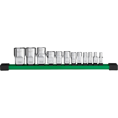 Jeu de douilles, Torx, Prise 1/4"/1/2"/3/8", 12 mr Distribution Industrielle GC