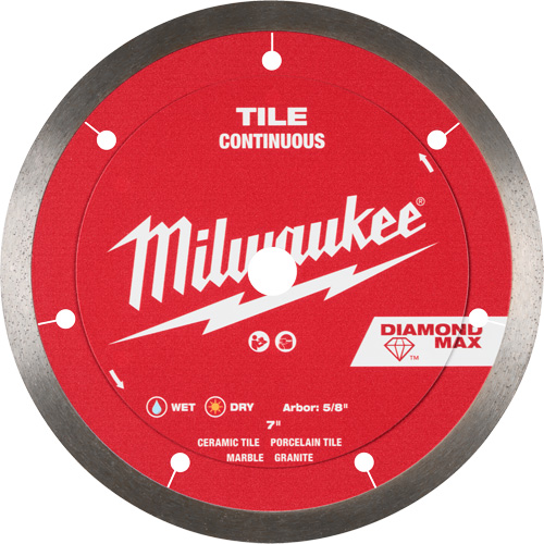 Lame diamant&eacute;e continue pour tuile DIAMOND MAX Distribution Industrielle GC