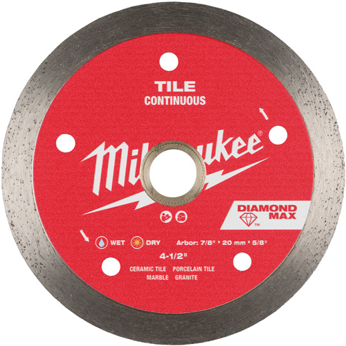 DIAMOND MAX Continuous Tile Diamond Blade Distribution Industrielle GC