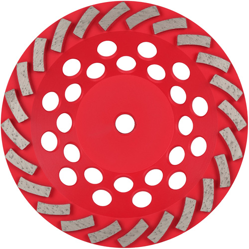 Meule boisseau diamant&eacute;e &agrave; 24 segments Turbo DIAMOND MAX Distribution Industrielle GC