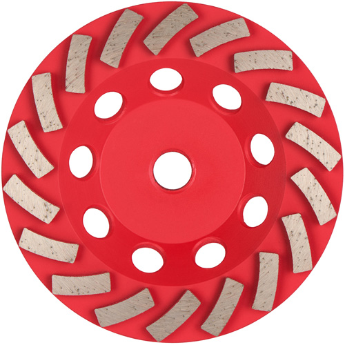 DIAMOND MAX Turbo 18-Segment Diamond Cup Wheel Distribution Industrielle GC
