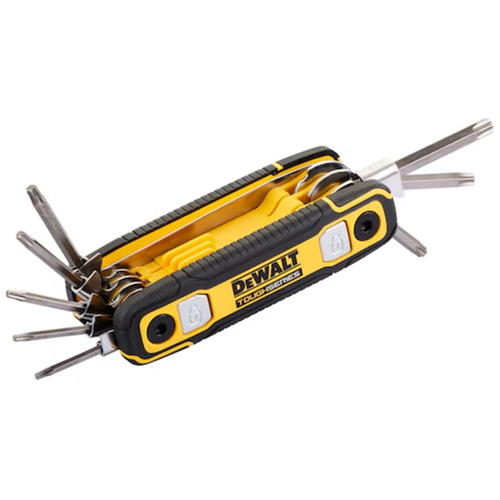 TOUGHSERIES Folding Locking Hex Key, 8 Pcs., Torx&reg; Distribution Industrielle GC