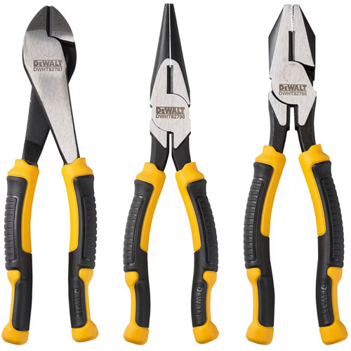 Laser Hardened Pliers Set, 3 Pieces Distribution Industrielle GC
