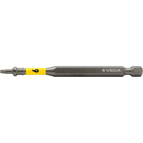 Impactech&reg; Power Bit, Slot, 6F-8R Tip, 1/4" Drive Size, 3-1/2" Length Distribution Industrielle GC