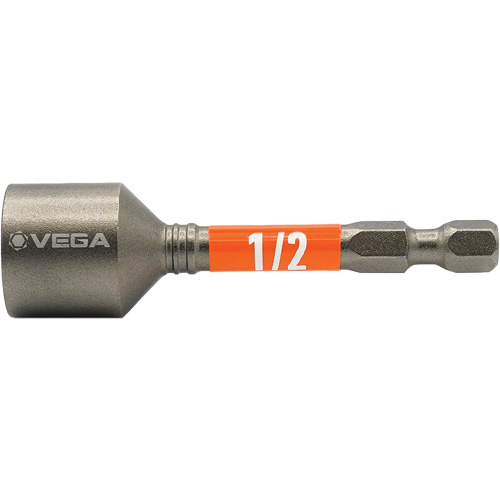 Impactech&reg; Nut Driver, 1/2" Tip, 1/4" Drive, 2-9/16" L, Magnetic Distribution Industrielle GC