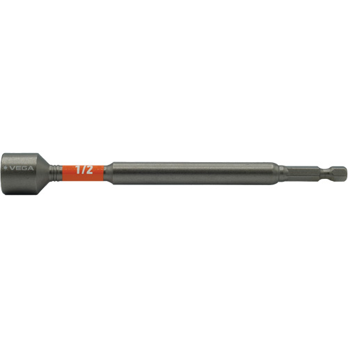 Impactech&reg; Nut Driver, 1/2" Tip, 1/4" Drive, 6" L, Magnetic Distribution Industrielle GC
