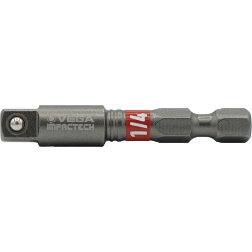 Impactech&reg; Impact Socket Adapter, 1/4" Drive Size, 1/4" Male Size, 2" L Distribution Industrielle GC