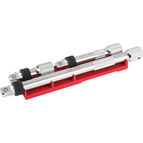 Locking Extension Set, 1/2" Drive, Chrome Finish, 3 Pcs Distribution Industrielle GC