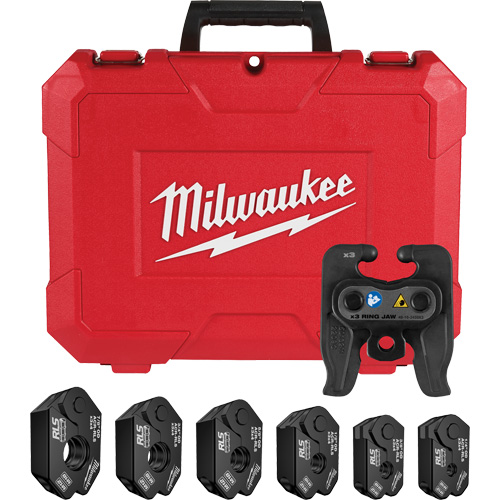 Ensemble d'anneaux de presse pivotant 1/4" - 7/8" RLS pour l'outil &agrave; presse M12 FORCE LOGIC Distribution Industrielle GC