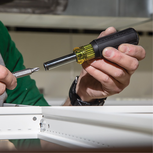 11-in-1 Magnetic Screwdriver / Nut Driver, Cushion Grip Handle Distribution Industrielle GC