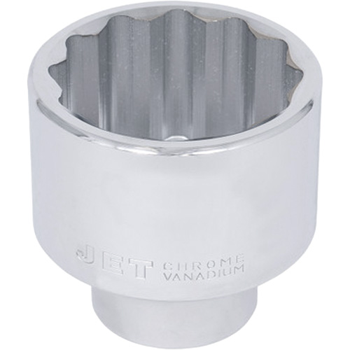 Chrome Socket, 50 mm, 1" Drive, 12 Points Distribution Industrielle GC