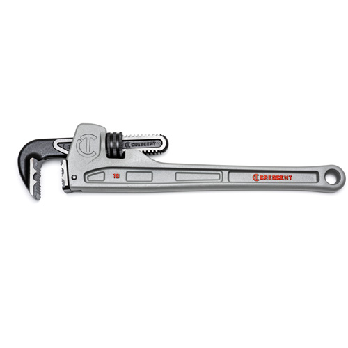 K9 Jaw Pipe Wrench, 2-7/8" Jaw Capacity, 18" Long, Powder Coated Finish, Ergonomic Handle Distribution Industrielle GC