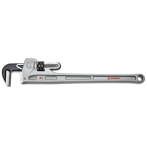 Pipe Wrench, 3-1/2" Jaw Capacity, 24" Long, Powder Coated Finish, Ergonomic Handle Distribution Industrielle GC