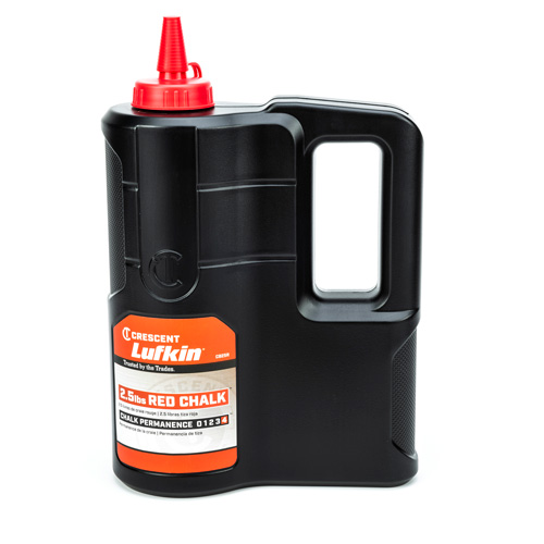 2.5 lbs. Red Chalk Refill Distribution Industrielle GC