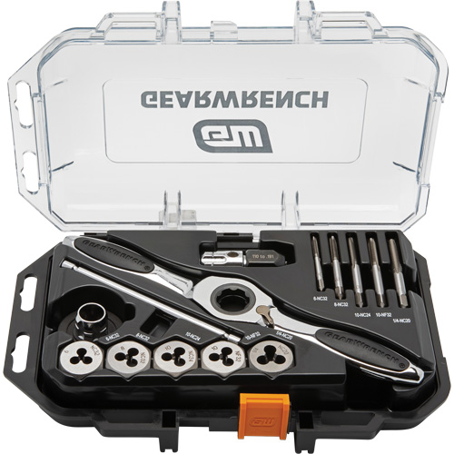 SAE Ratcheting Tap & Die Set, 15 Pieces Distribution Industrielle GC